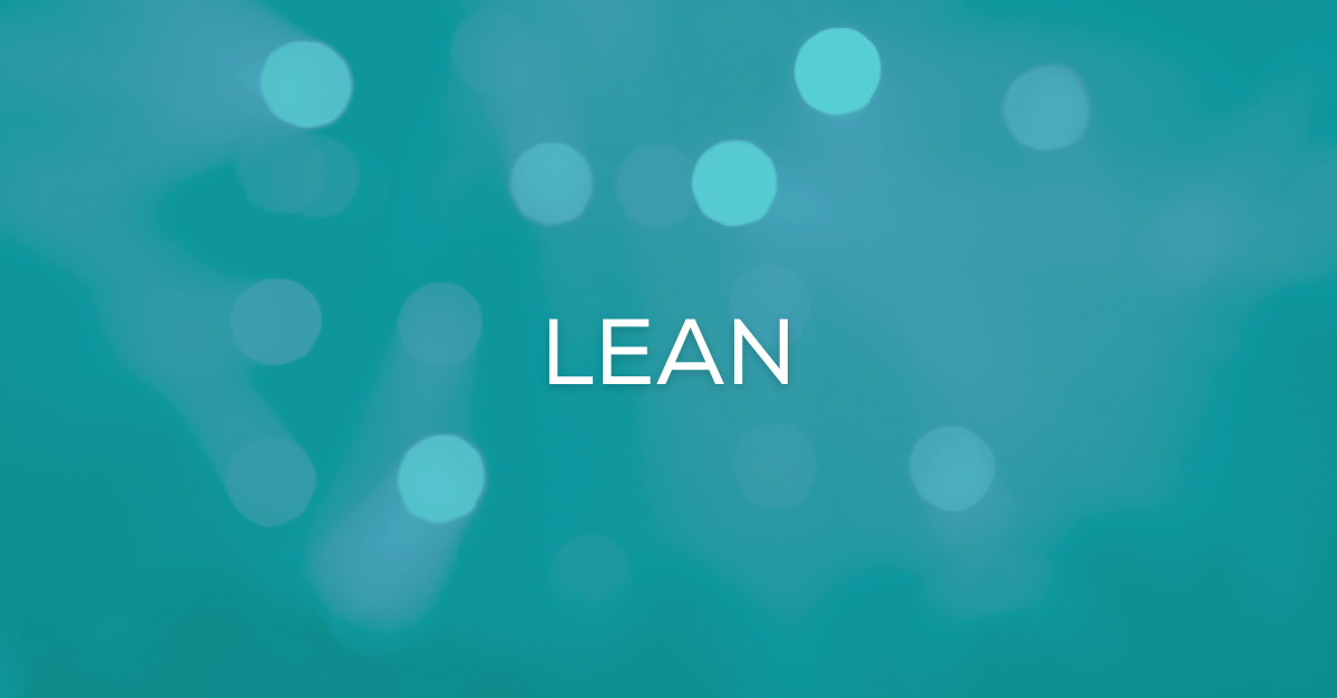 We Are Lean