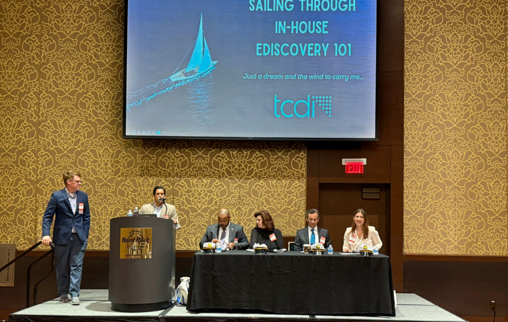 ACC S. Florida's Sailing Through In-House eDiscovery 101 Panel