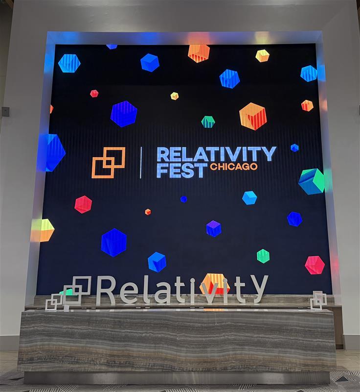 Relativity Fest 2025 Sign