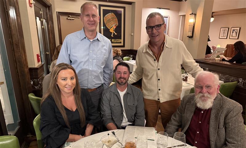 Enjoying Dinner at RelFest 2025