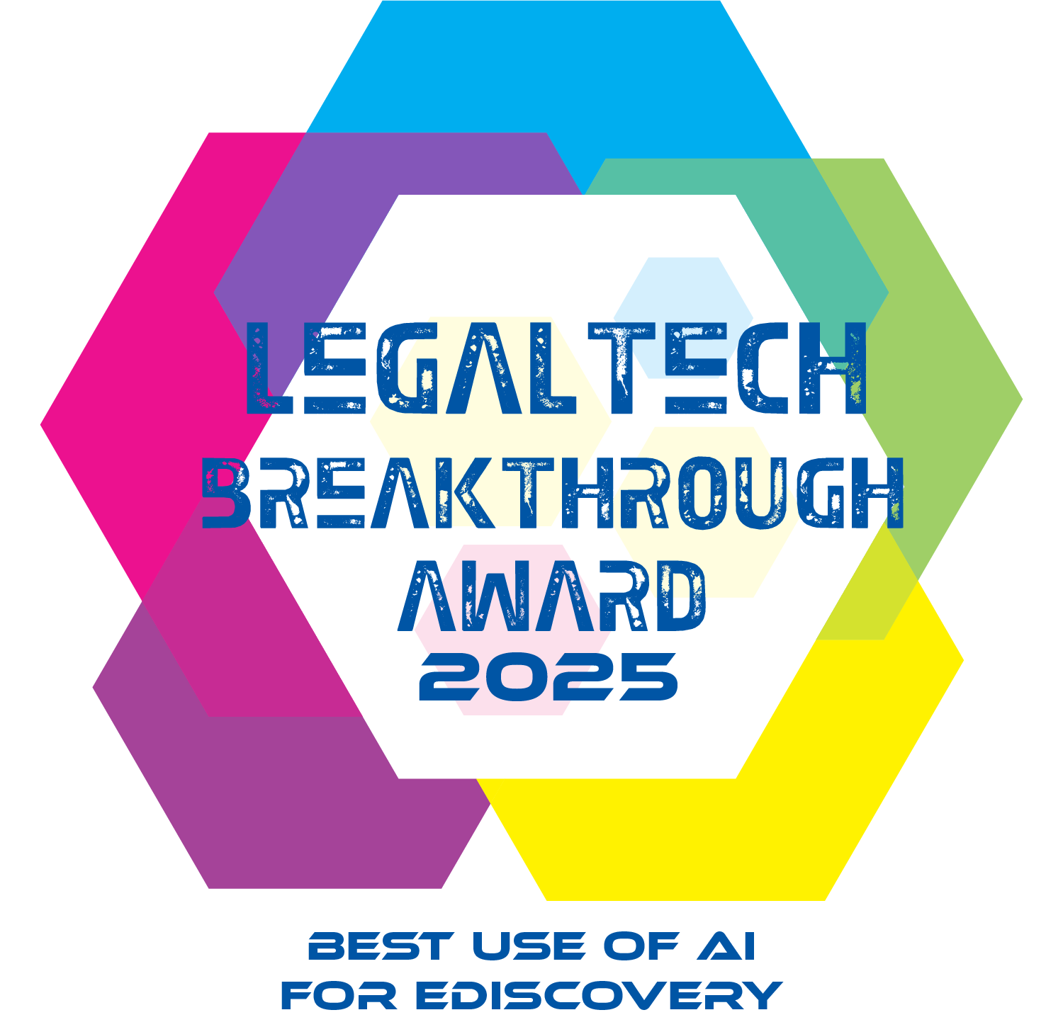 2025 LegalTech Breakthrough Award - SMART Data Wins Best Use of AI for eDiscovery