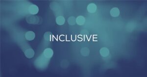 We are Inclusive